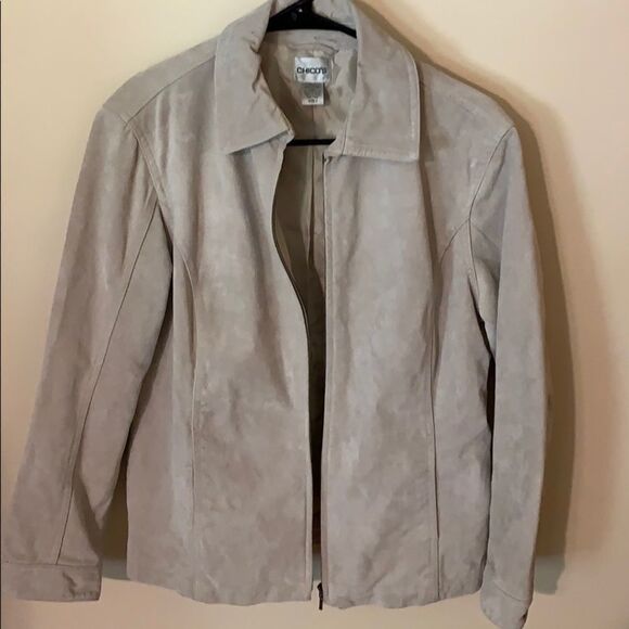 Chico’s leather coat  - Picture 1 of 8